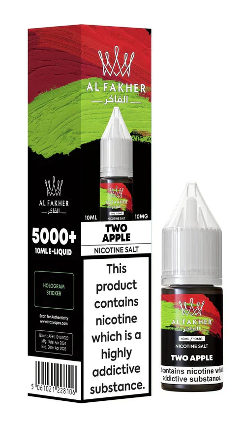 Al Fakher Nic Salt 10ml E-Liquid - Box of 10