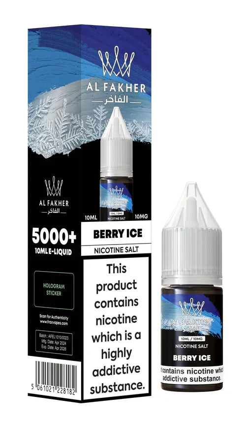 Al Fakher Nic Salt 10ml E-Liquid - Box of 10