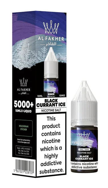 Al Fakher Nic Salt 10ml E-Liquid - Box of 10