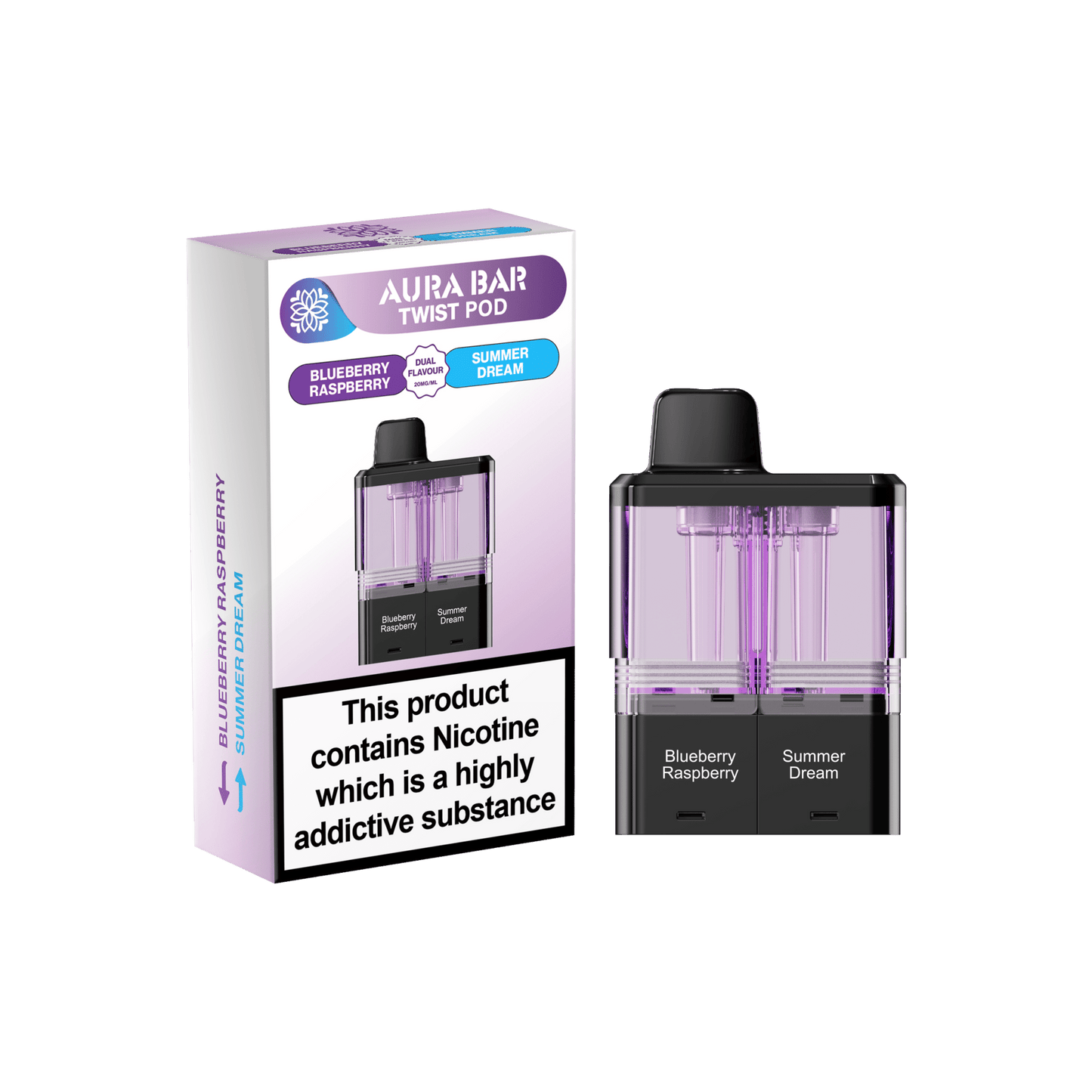 Aura Bar Twist 40k Replacement Pods