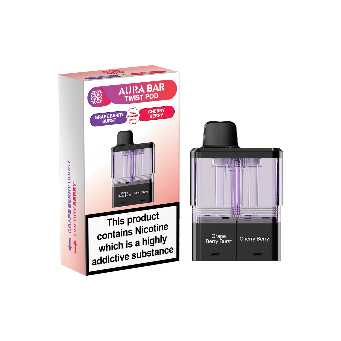 Aura Bar Twist 40k Replacement Pods