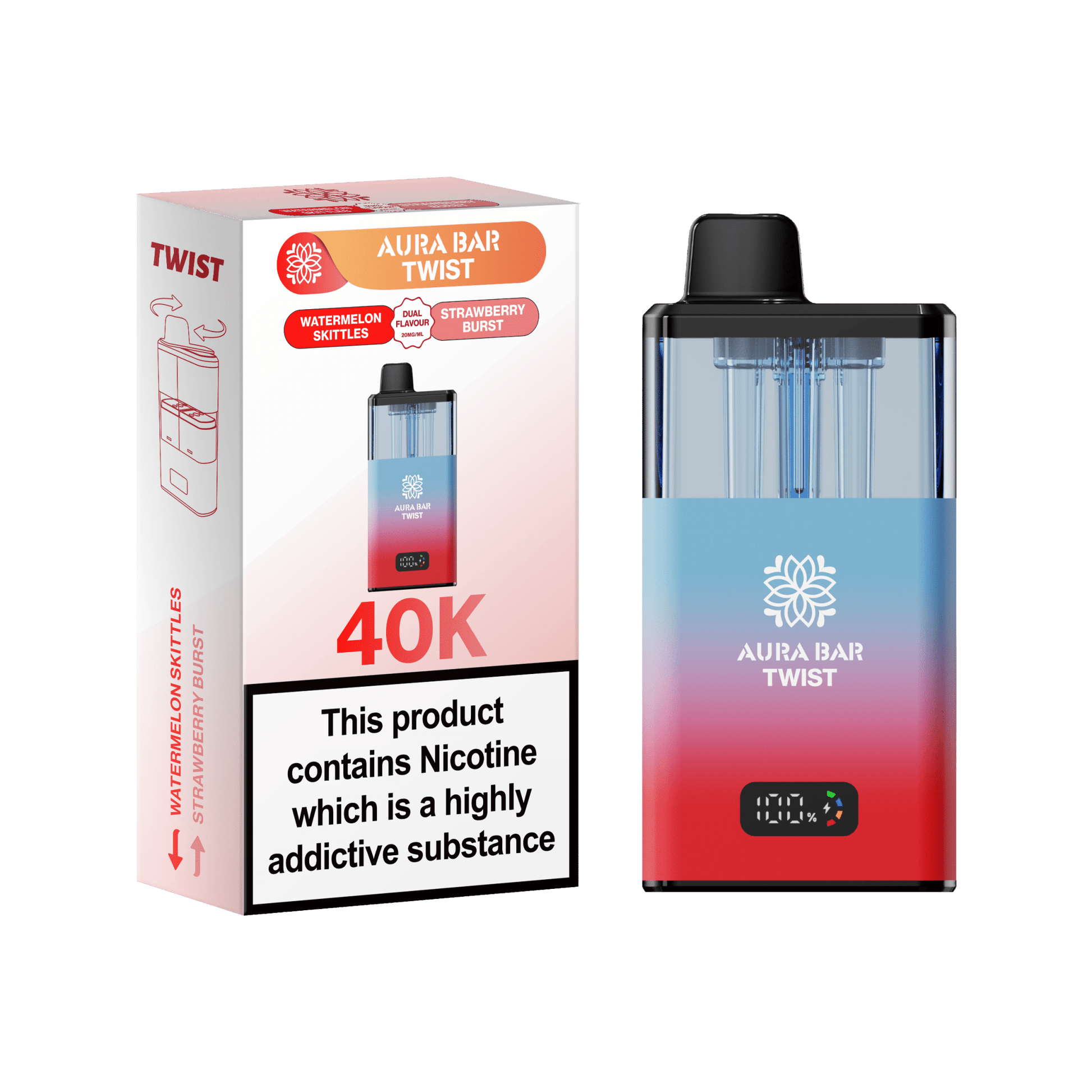 Aura Bar Twist 40k Replacement Pods