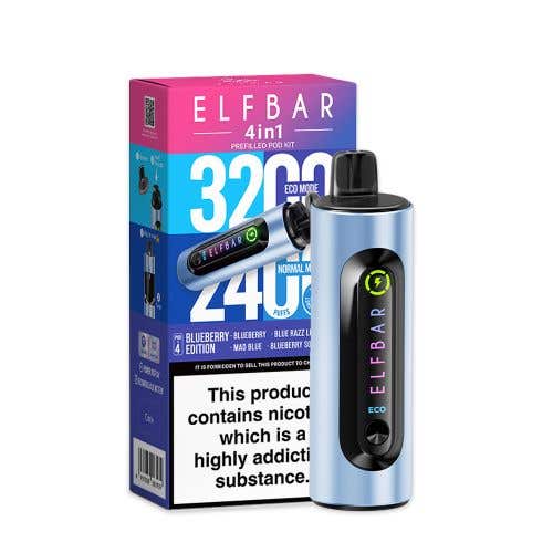 Elf Bar 4-in-1 3200 Prefilled Kit - Box of 5