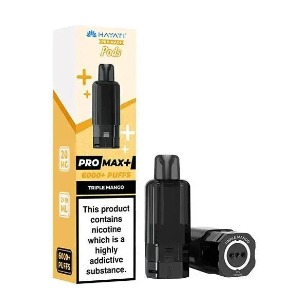 Hayati Pro Max Plus 6000 Prefilled Pods - Box of 5