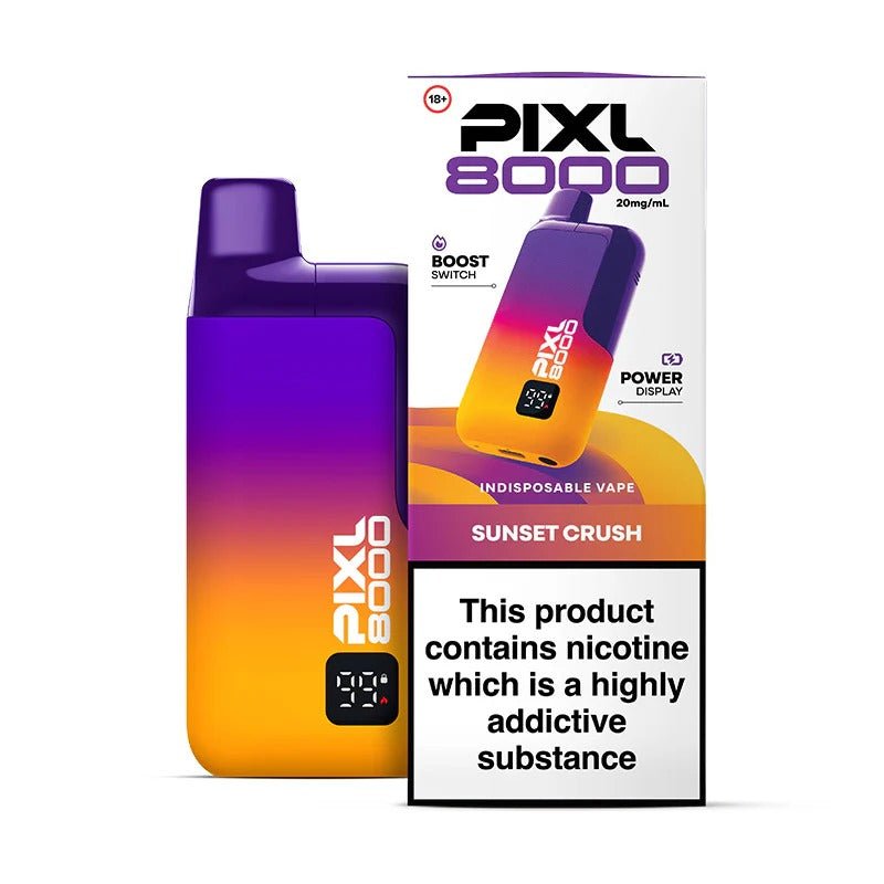 PIXL 8000 Prefilled Pod Vape Kit - £8.99 or 3 for £24