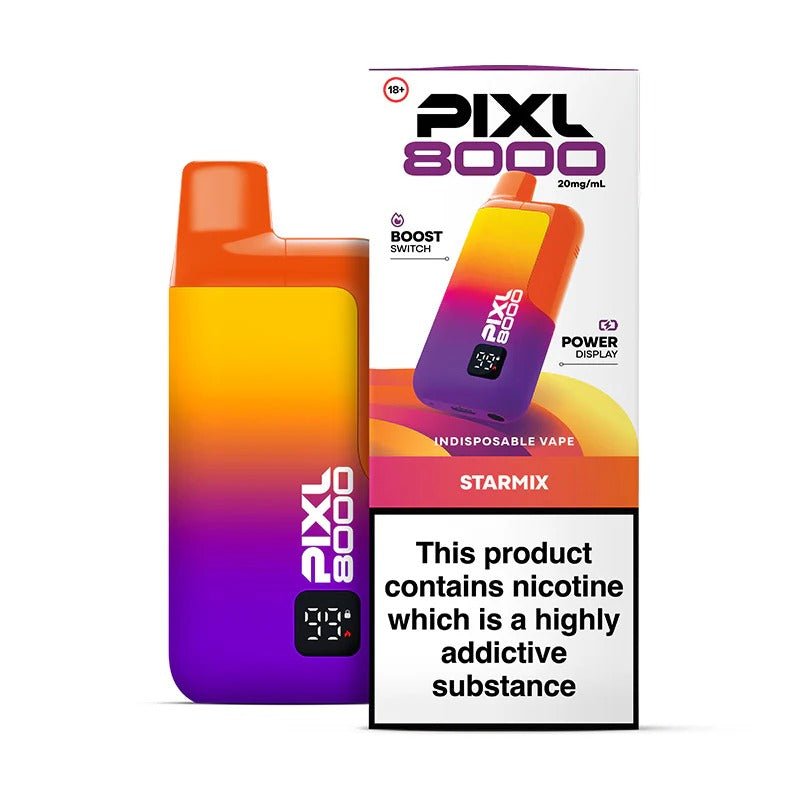 PIXL 8000 Prefilled Pod Vape Kit - £8.99 or 3 for £24