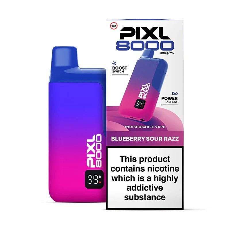 PIXL 8000 Prefilled Pod Vape Kit - £8.99 or 3 for £24