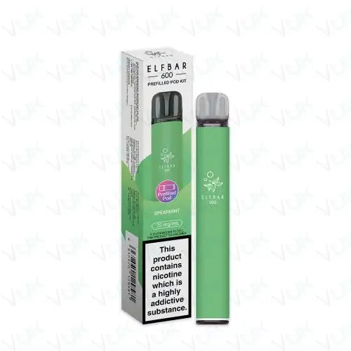Elf Bar 600 Prefilled Pod Kit - Box of 10