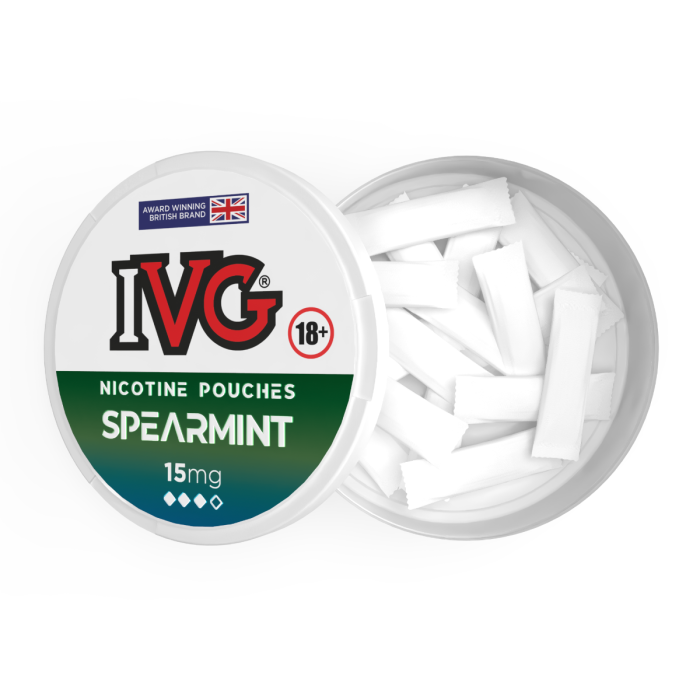 IVG Nicotine Pouches - 15mg - Pack of 10