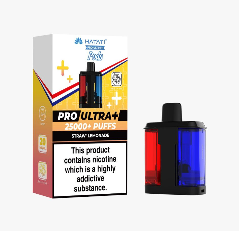 Hayati Pro Ultra Plus 25k Prefilled Pods - Box of 5