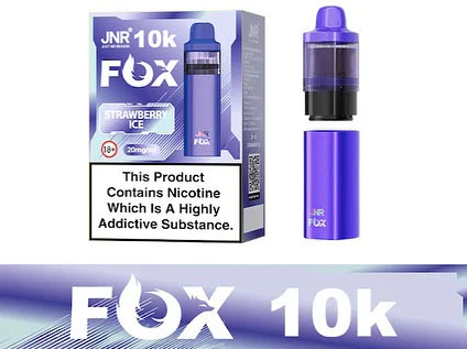 JNR Fox 10K Puffs Prefilled Pod Kit - Box Of 5