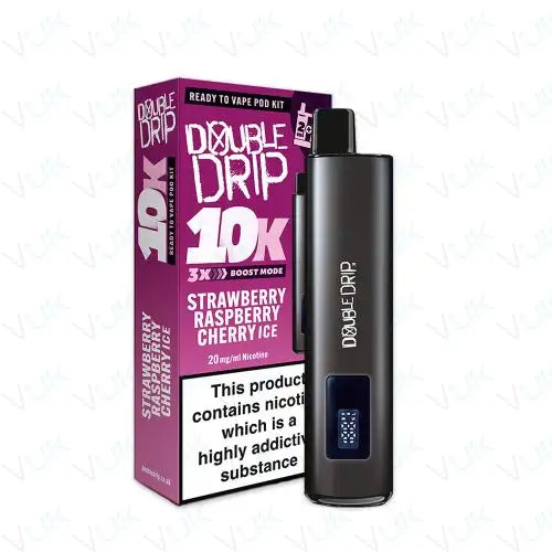 Double Drip 10K Prefilled Pod Kit - Box Of 5