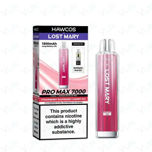 Hawcos x Lost Mary Pro Max 7000 Prefilled Pod Kit - Box of 5