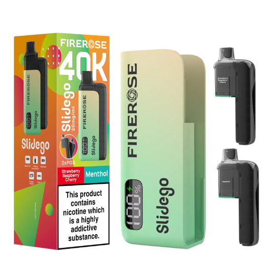Firerose Slidego 40K Prefilled Pod Kit - Box of 5