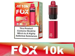 JNR Fox 10K Puffs Prefilled Pod Kit - Box Of 5