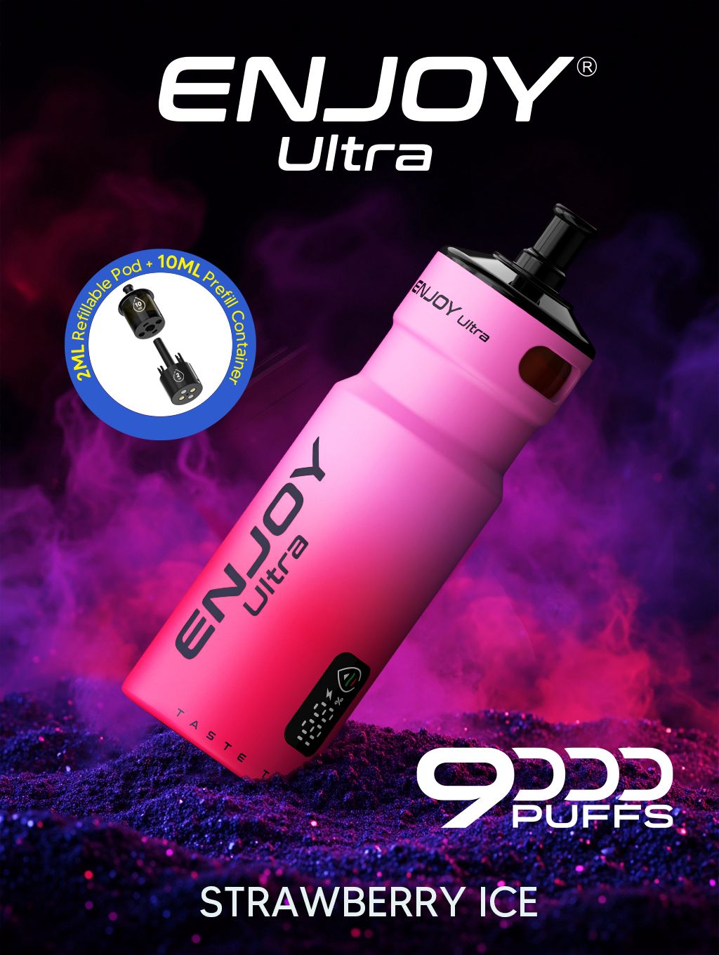 Enjoy Ultra 9K Prefilled Kit - Box Of 5