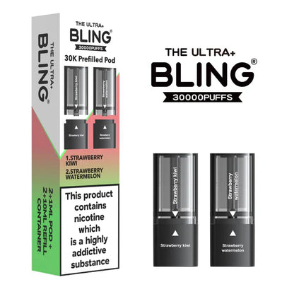 The Bling Ultra Plus 30K Refill Pods - Box Of 5