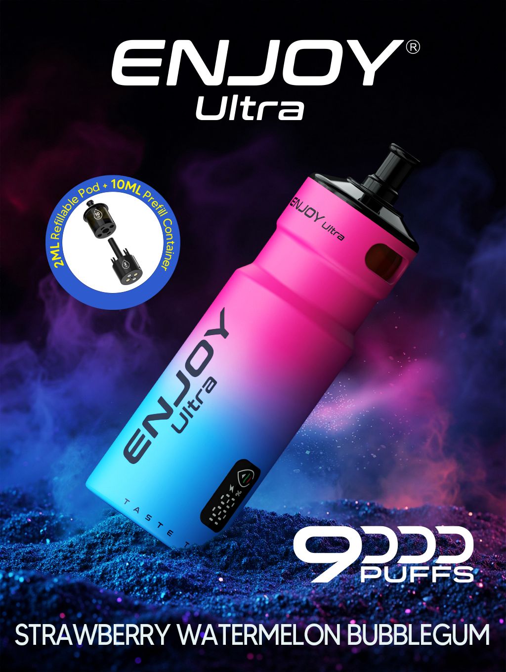 Enjoy Ultra 9K Prefilled Kit - Box Of 5