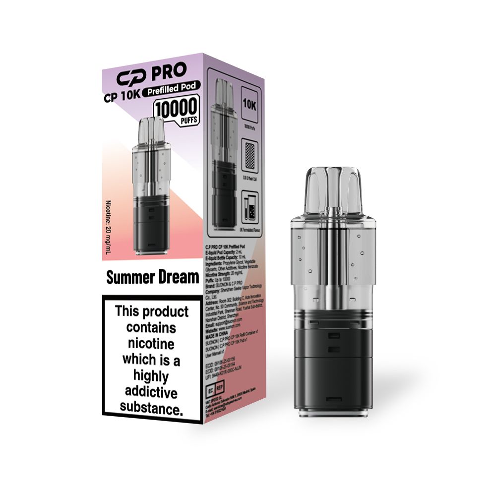 Crystal Pro CP 10K Prefilled Pods - Box Of 5