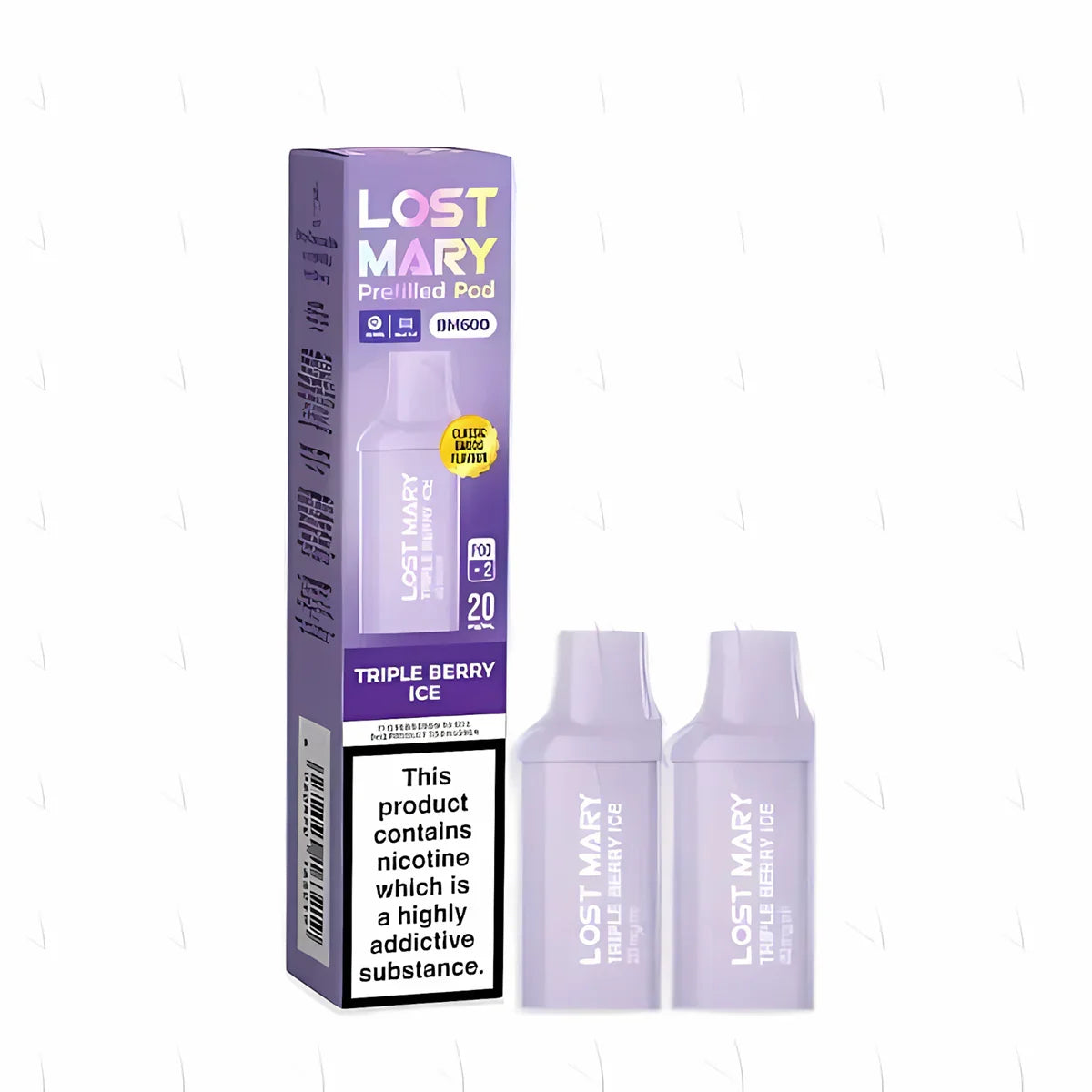 Lost Mary BM600 Prefilled Pods (2 PACK) - Box of 10