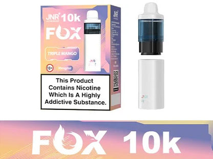 JNR Fox 10K Puffs Prefilled Pod Kit - Box Of 5