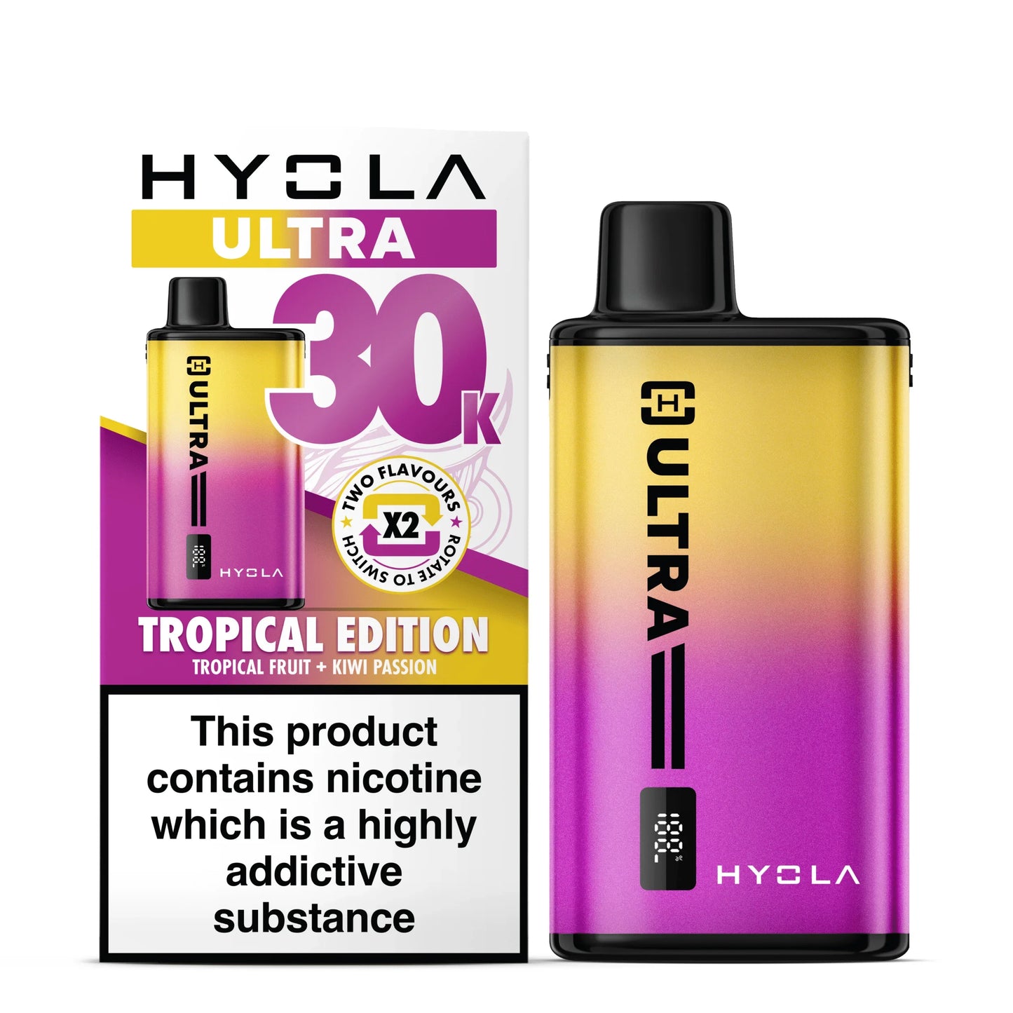 Hyola Ultra 30k Puffs Prefilled Kit - Box of 5