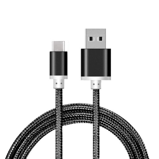 Heavy Duty Braided USB to Type C Fast Charger Cable Lead