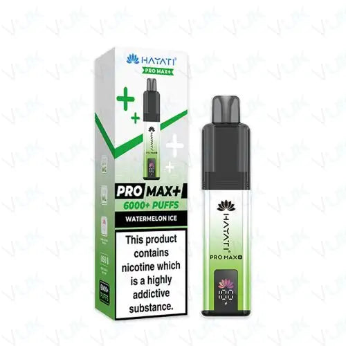 Hayati Pro Max Plus 6000 Prefilled Pod Kit Bundle