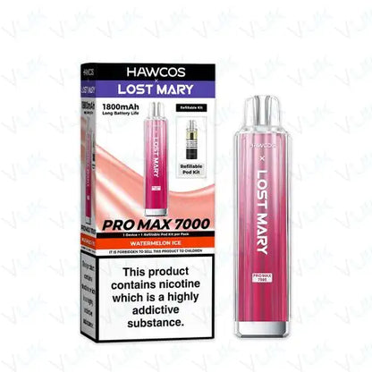 Hawcos x Lost Mary Pro Max 7000 Prefilled Pod Kit - Box of 5