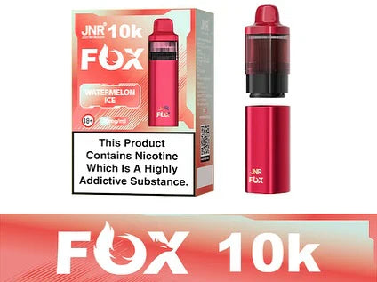 JNR Fox 10K Puffs Prefilled Pod Kit - Box Of 5