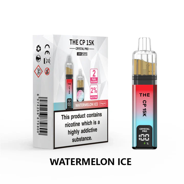 The CP 15K by Crystal Pro Prefilled Pod Kit - Box of 5
