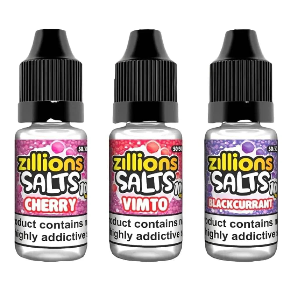Zillion Salts 10ml Nic Salts  - Box of 5